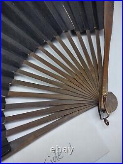 Antique Chinese Export Fan, Qing Dynasty