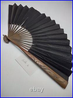 Antique Chinese Export Fan, Qing Dynasty