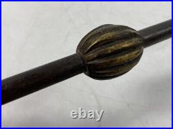 Antique Chinese Qing Dynasty Bronze Melon Hammer Mace Very Rare