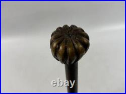 Antique Chinese Qing Dynasty Bronze Melon Hammer Mace Very Rare