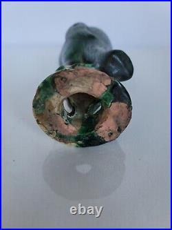 Antique Qing Dynasty Chinese Green Glazed Parrot Incense Burner, #1 of 6, 9