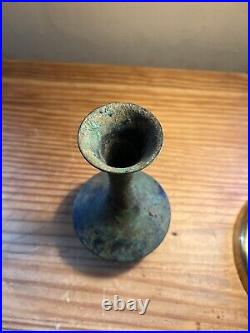 Antique Qing Dynasty Qianlong Chinese Bronze Vase 18th to 19th Century