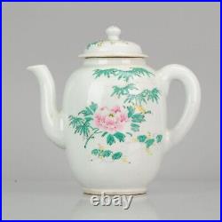 China Chinese 18th century Qing Dynasty Family Rose Porcelain Teapot