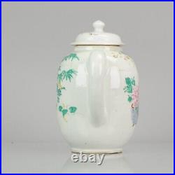 China Chinese 18th century Qing Dynasty Family Rose Porcelain Teapot