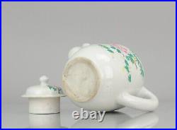 China Chinese 18th century Qing Dynasty Family Rose Porcelain Teapot