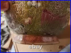 Chinese Qing Dynasty Tongzhi Era Famille Rose Wucai porcelain Mark 9 1860-1880