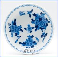 Chinese Saucer Dish Blue & White Porcelain Qing dynasty Mark Guangxu (1875-1908)