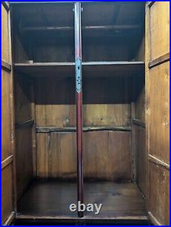 Chinese antique elm wood wardrobe-Qing Dynasty