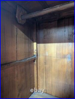 Chinese antique elm wood wardrobe-Qing Dynasty