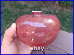 Fine 19th Century CHINESE'APPLE' JAR QING DYNASTY, Sang de Boeuf Oxblood