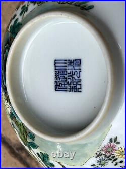 Rare & Important Chinese Qing Dynasty Famille Rose Bowl, Daoguang Mark & Period