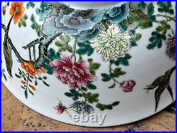 Rare & Important Chinese Qing Dynasty Famille Rose Bowl, Daoguang Mark & Period