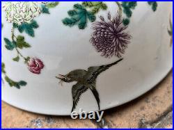 Rare & Important Chinese Qing Dynasty Famille Rose Bowl, Daoguang Mark & Period