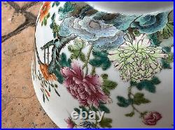 Rare & Important Chinese Qing Dynasty Famille Rose Bowl, Daoguang Mark & Period